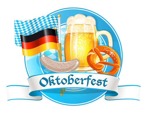 2025 Oktoberfest design elements vector set 14